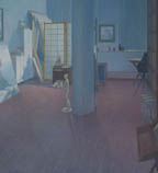 Painting by George Gabin, "The Farm at Casole"oasle